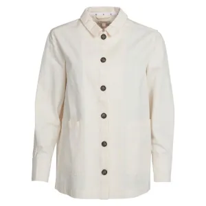 Barbour Lyndale Ladies Overshirt - Ecru