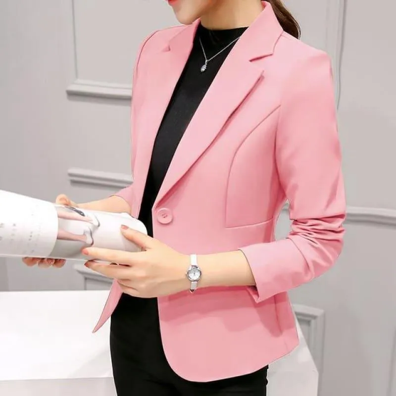 Boyfriend Slim Fit Formal Jackets Business Jacket