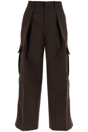 BURBERRY wool cargo pants for men