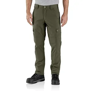 Carhartt 105491 Men's Rugged Flex Relaxed Fit Ripstop Cargo Fleece Lined Work Pant