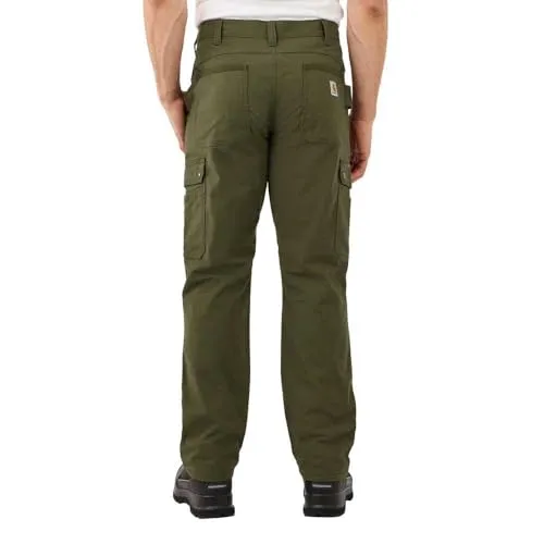 Carhartt 105491 Men's Rugged Flex Relaxed Fit Ripstop Cargo Fleece Lined Work Pant