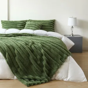Cord Throw - Olive