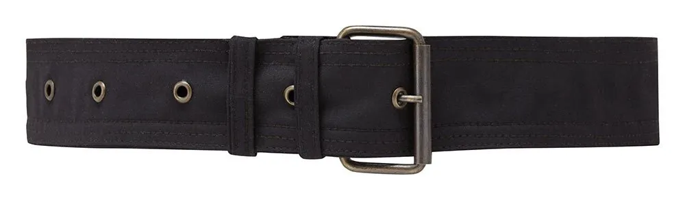 Dark Brown Replacement Wax Cotton Belt