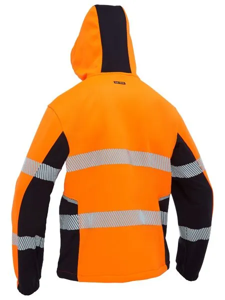 Flx & Move Hi Vis Taped Liquid Repellent Fleece Hoodie - BK6571T