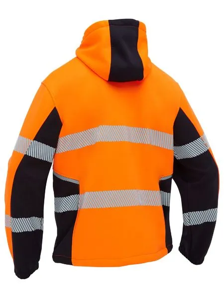 Flx & Move Hi Vis Taped Liquid Repellent Fleece Hoodie - BK6571T