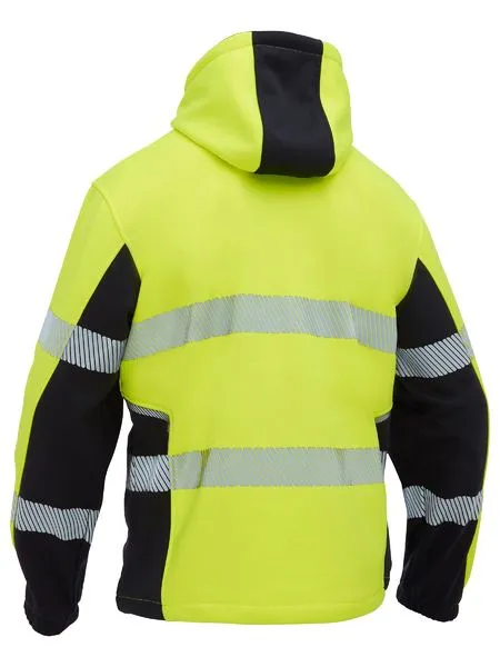 Flx & Move Hi Vis Taped Liquid Repellent Fleece Hoodie - BK6571T