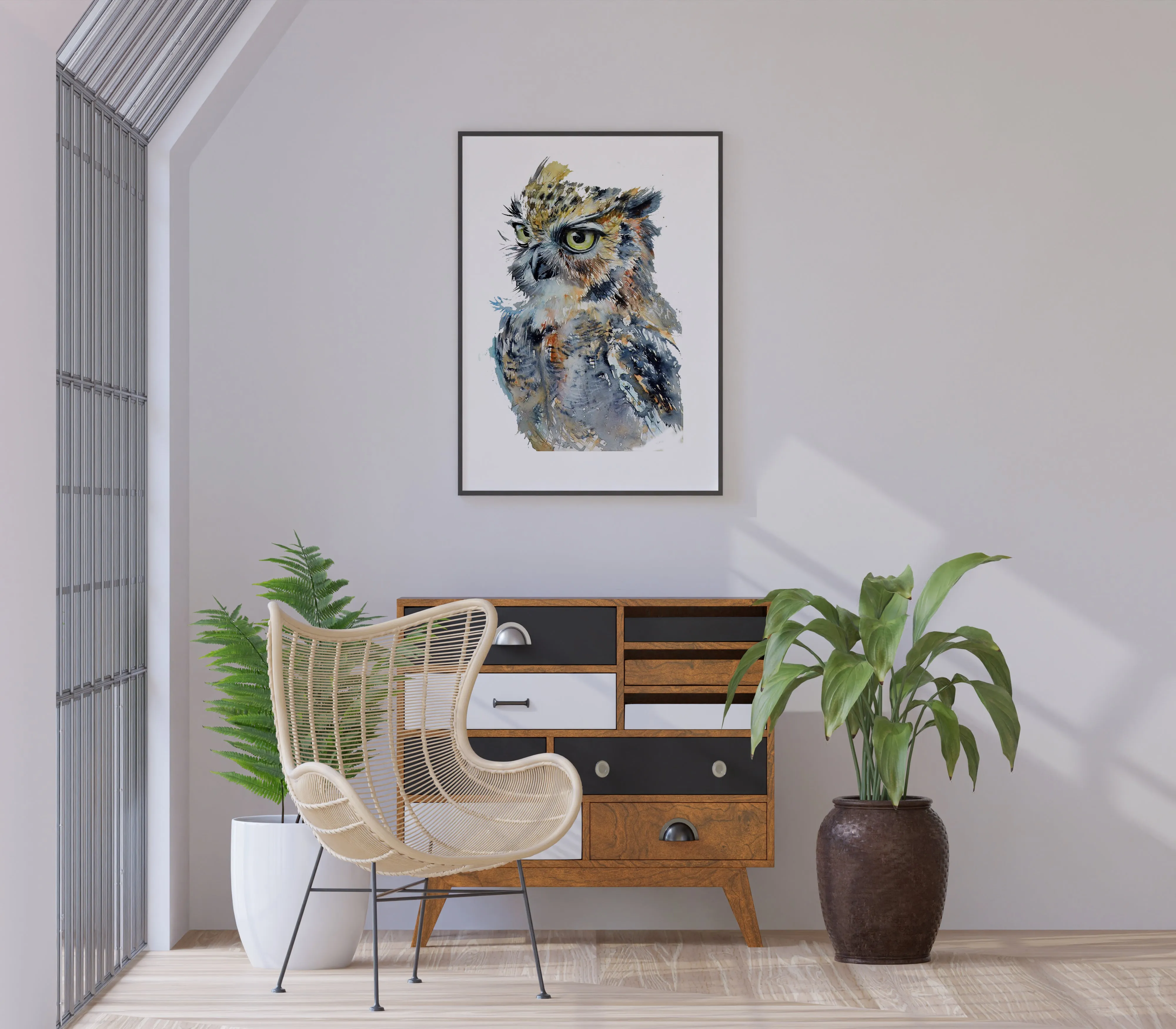 Framed Canvas