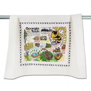 Georgia Tech Collegiate Dish Towel