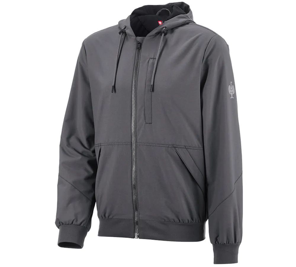 Hooded jacket e.s.iconic