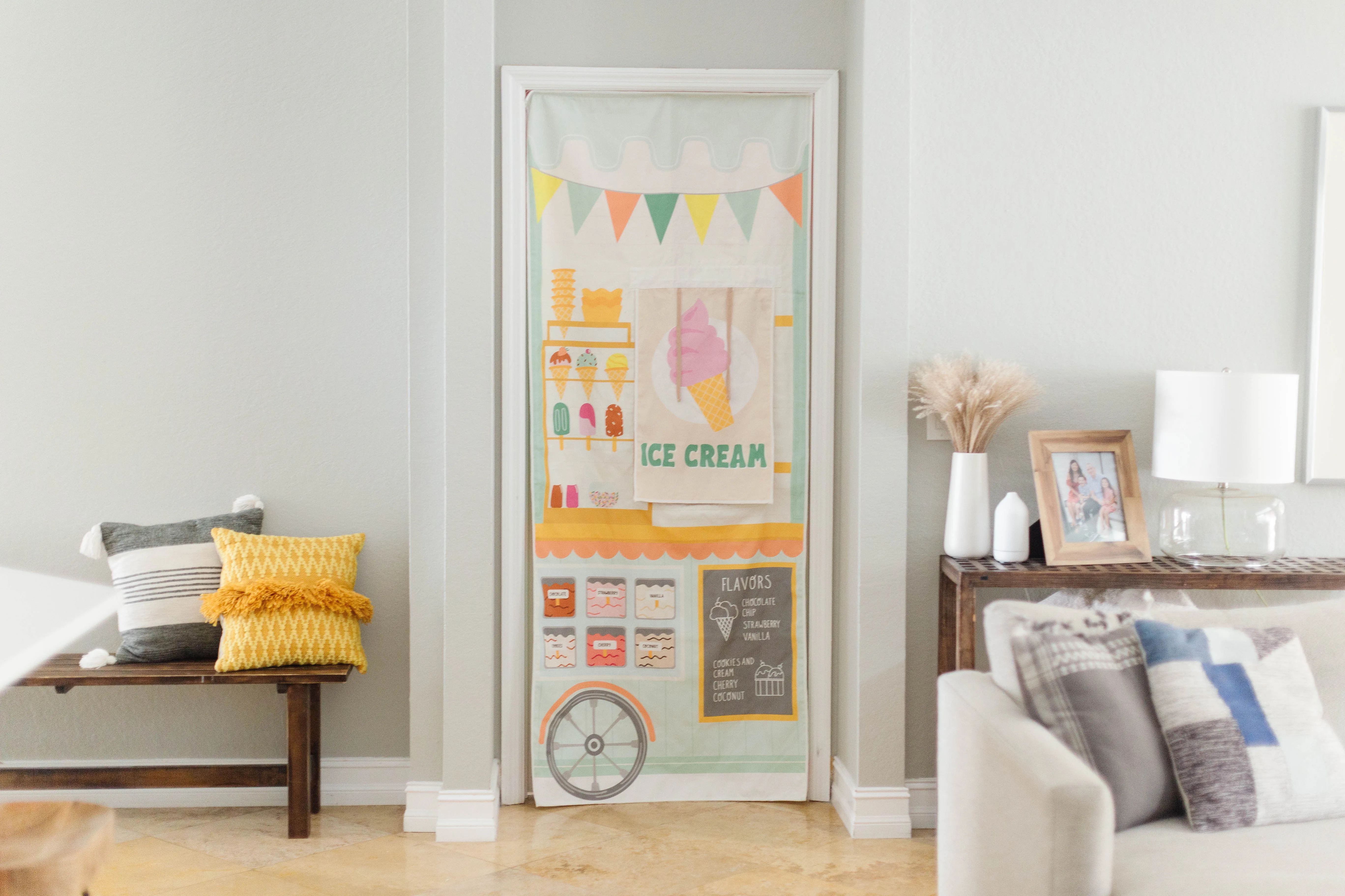 Ice Cream & Coffee Shop Storefront