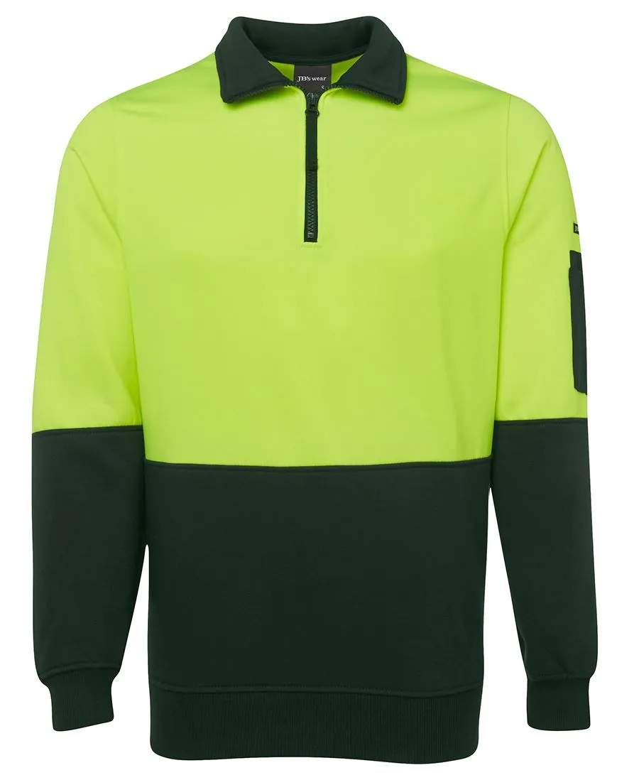 JB's Hi Vis 1/2 Zip Fleecy - 6HVFH