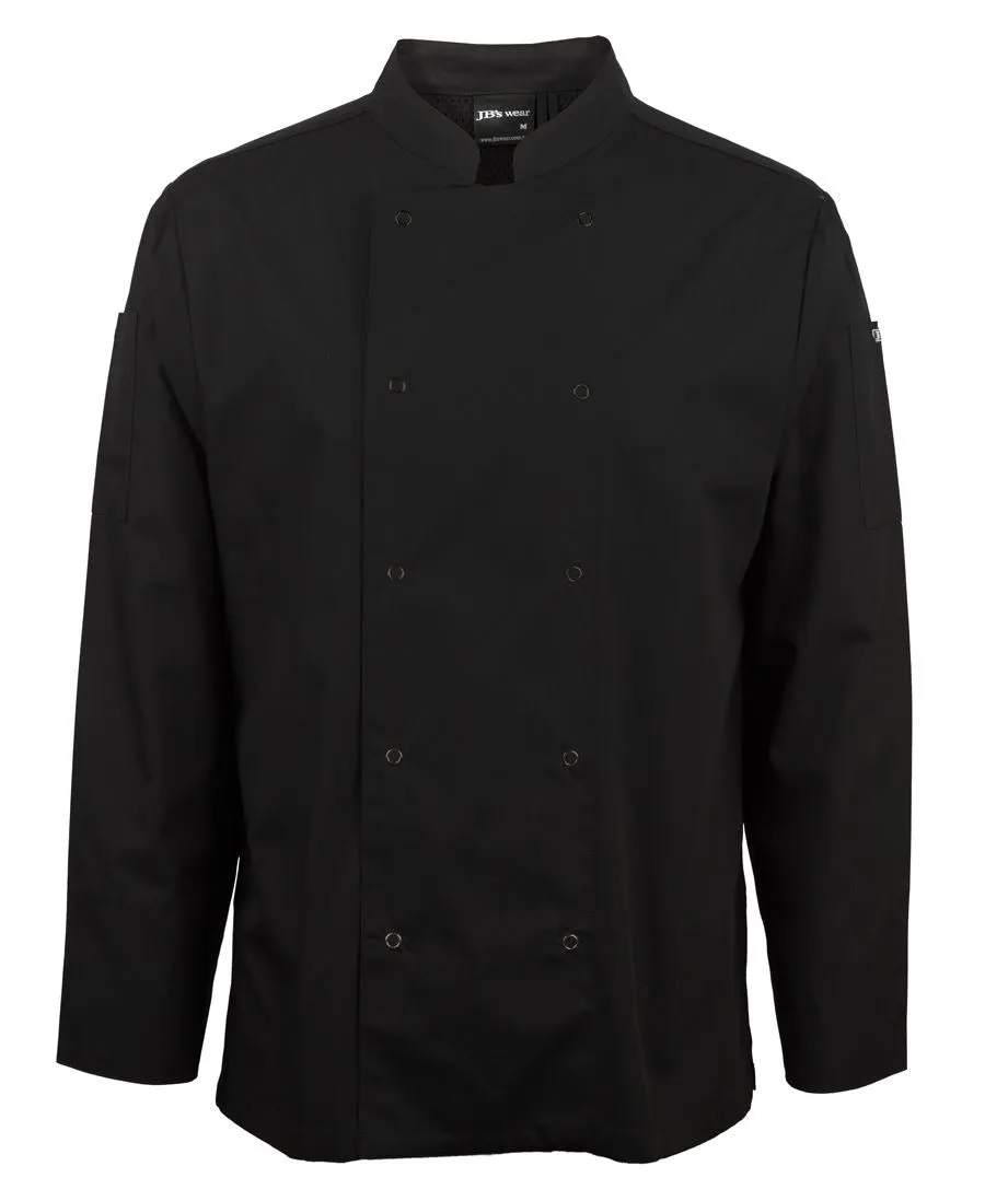 Jb’s Long Sleeve Snap Button Chefs Jacket - 5CJL