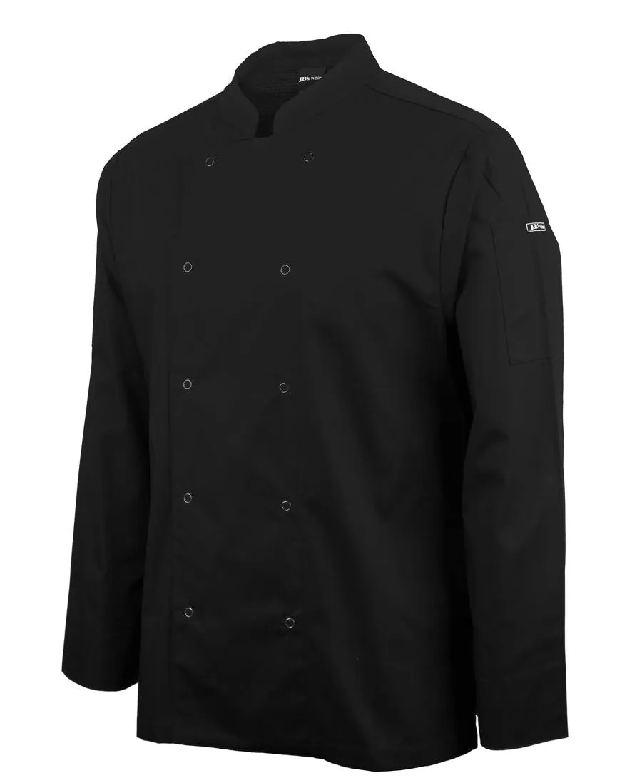 Jb’s Long Sleeve Snap Button Chefs Jacket - 5CJL