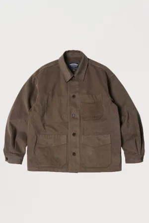 Jungle Moleskin French Work Jacket - Brown