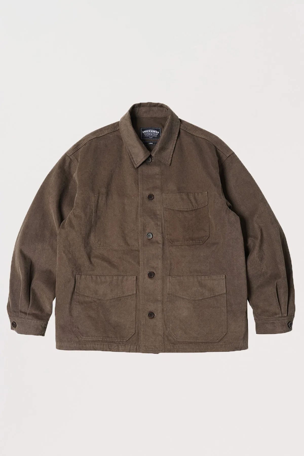 Jungle Moleskin French Work Jacket - Brown
