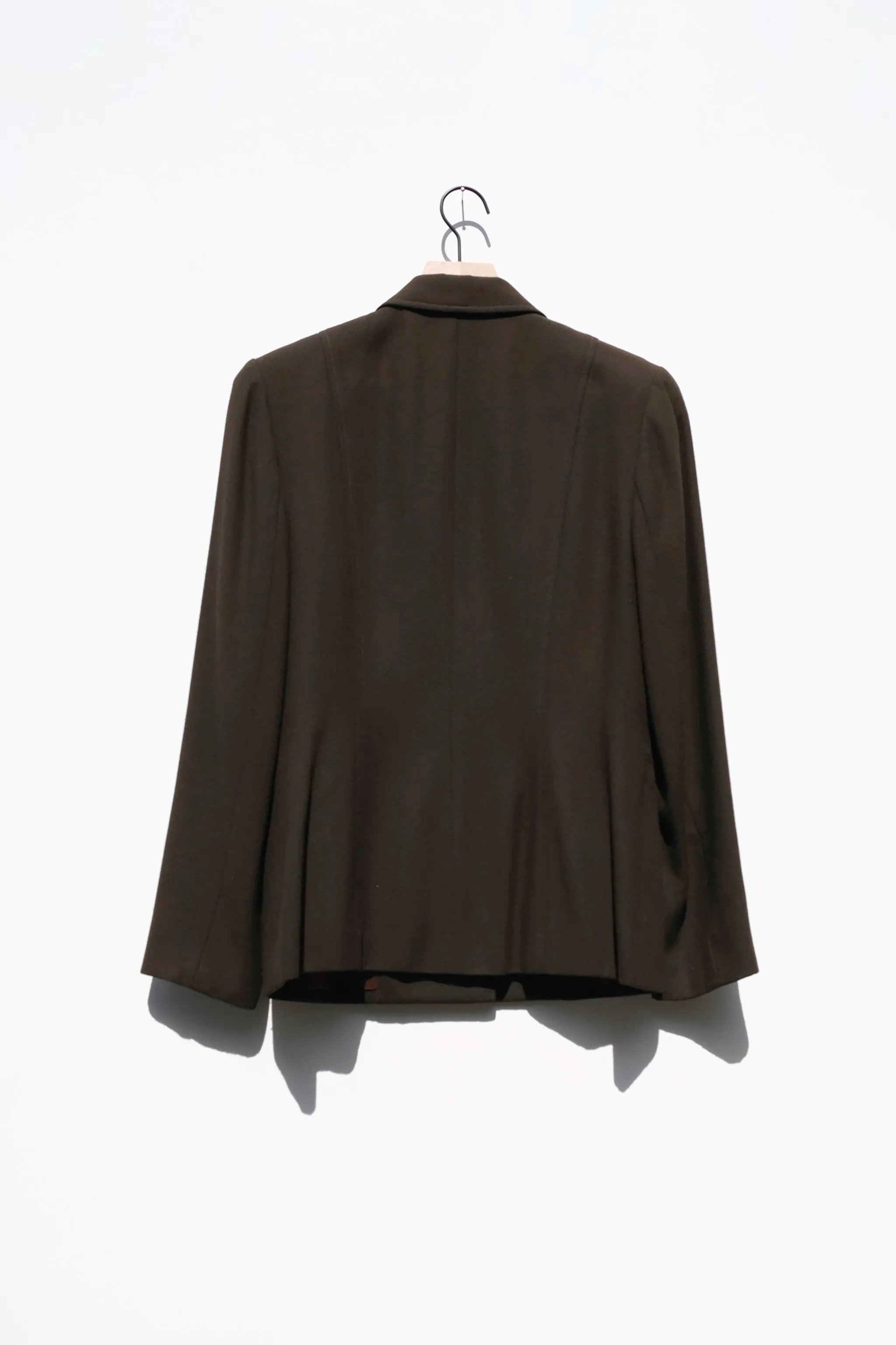 Kasper Olive Green Suit Jacket US 6, 90's Tailored