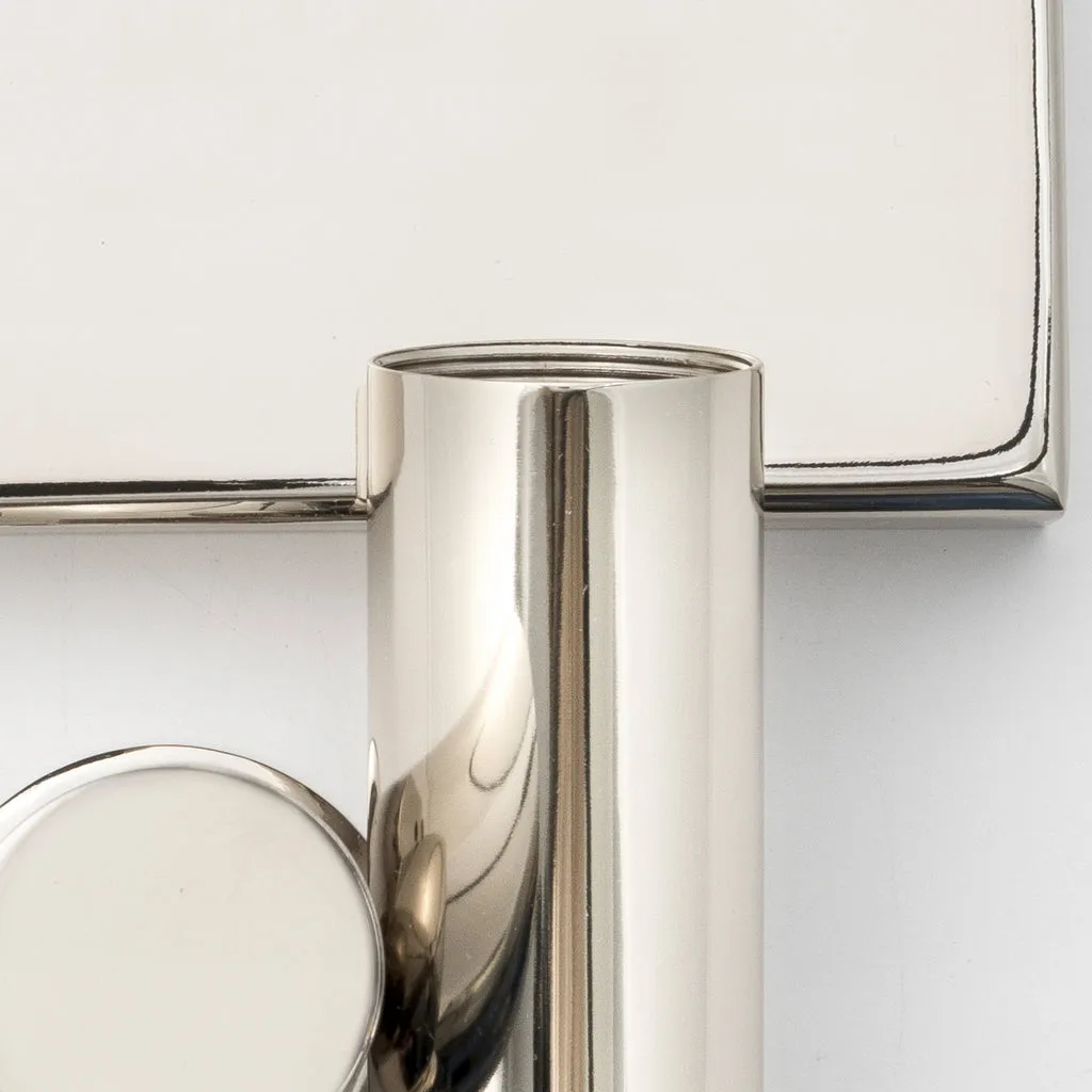 Libby Langdon Devon 3 Light Polished Nickel Semi Flush Mount