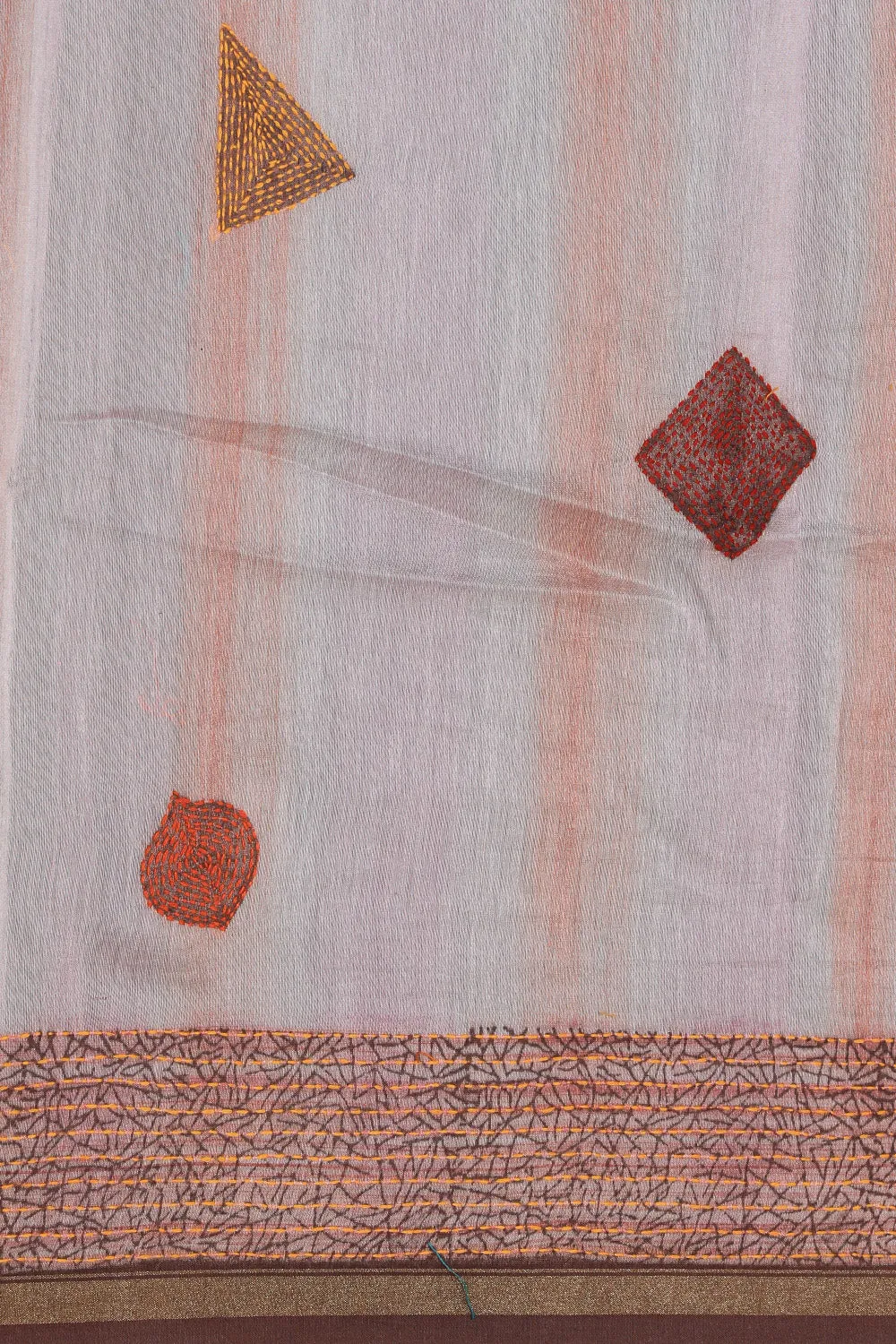 Maheshwari Geometric Print Saree