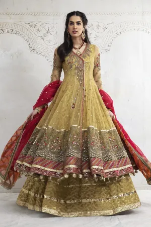 Maria B. Couture Olive Green MC-022