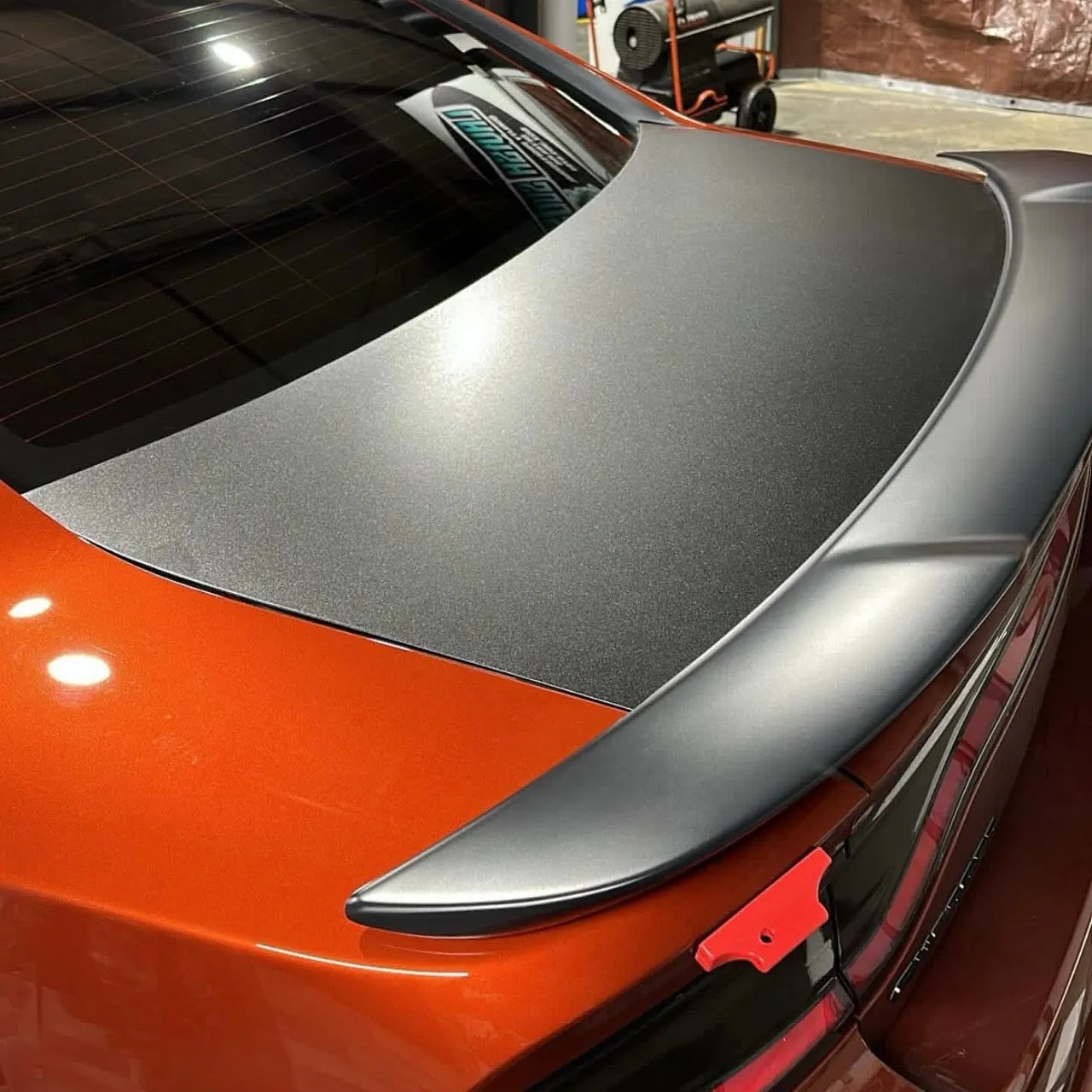 Matte Satin Black Vinyl Wrap