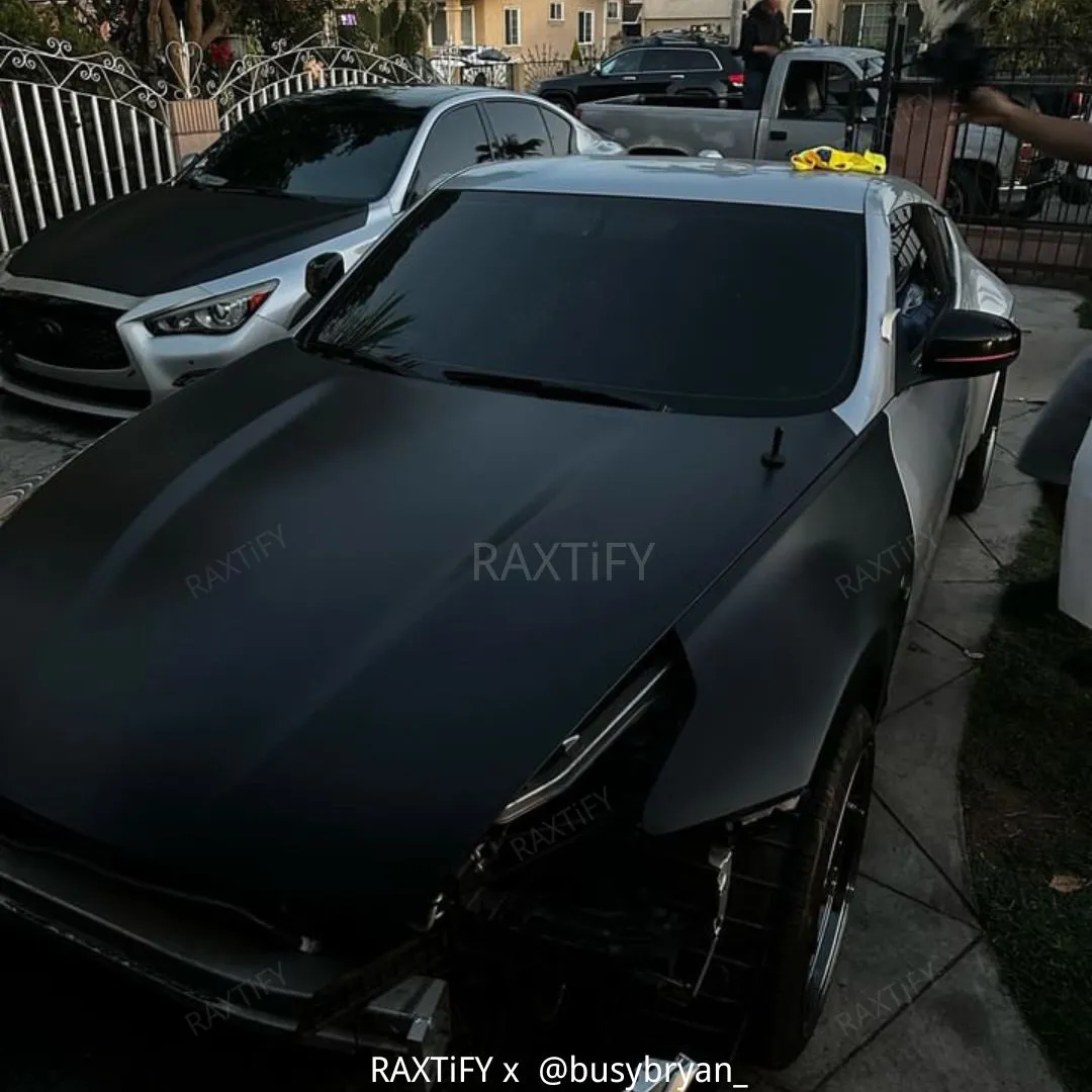 Matte Satin Black Vinyl Wrap