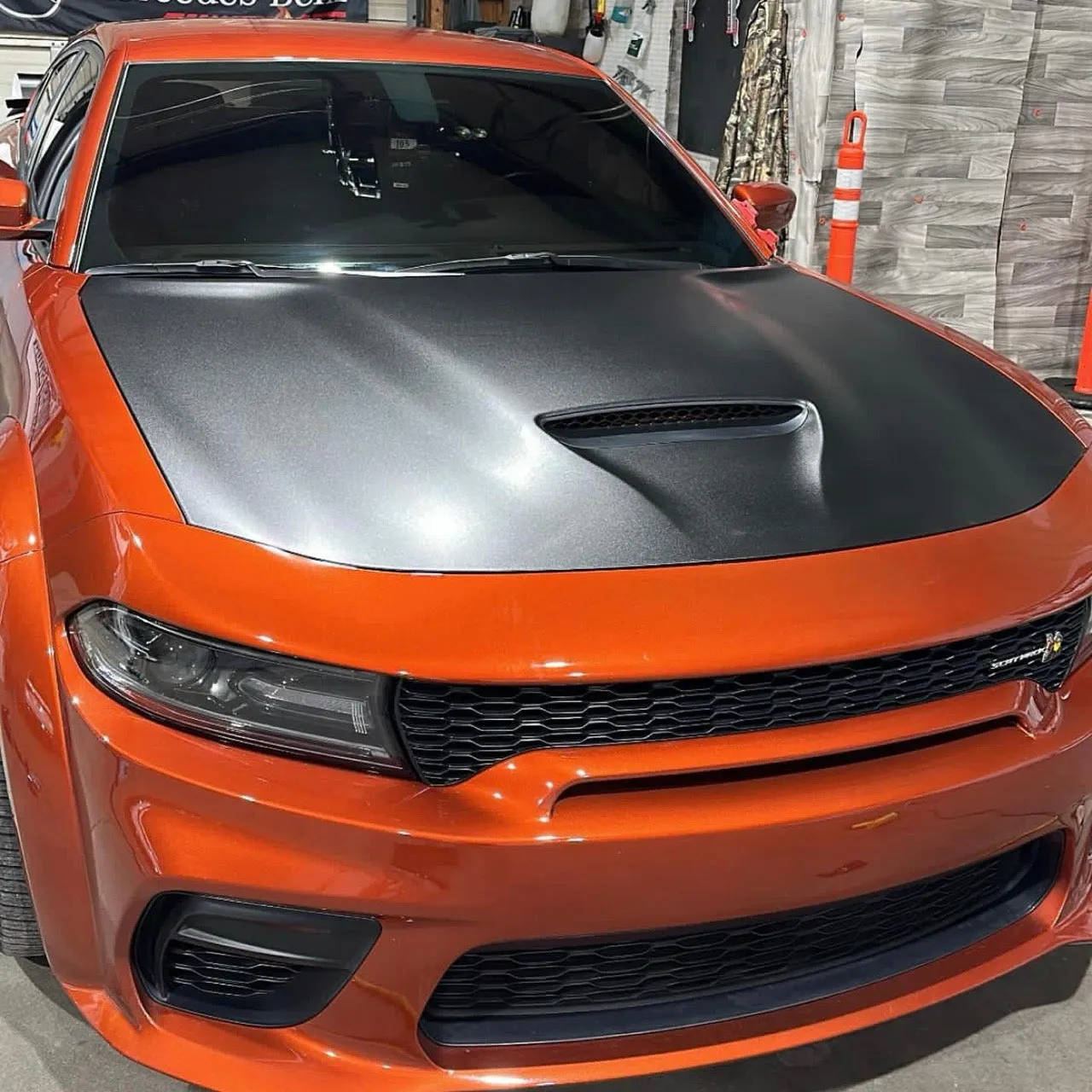 Matte Satin Black Vinyl Wrap