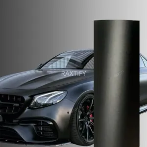 Matte Satin Black Vinyl Wrap