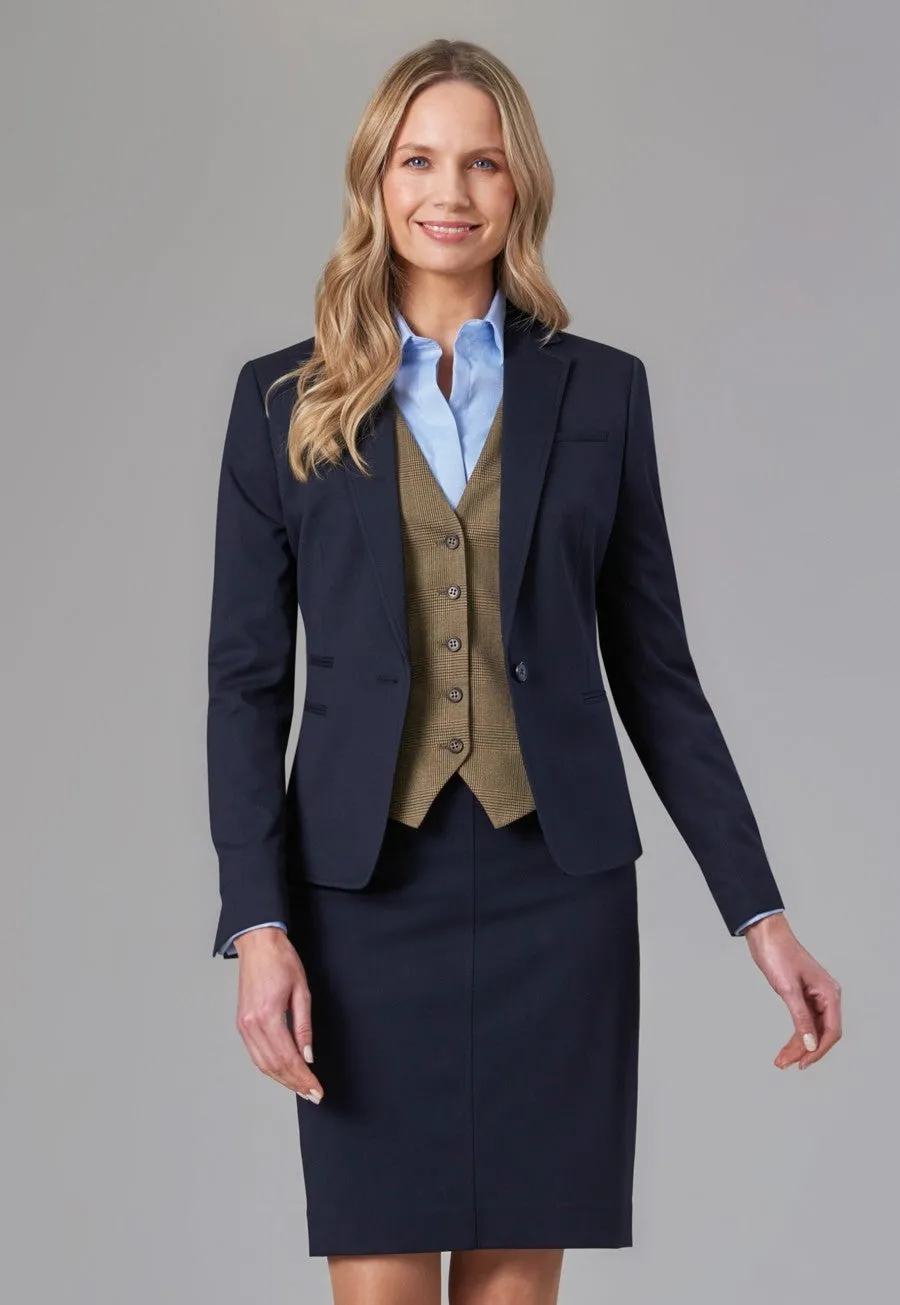 Olivia Check Waistcoat - 2363