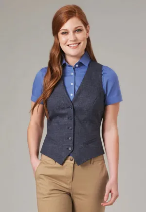 Olivia Check Waistcoat - 2363