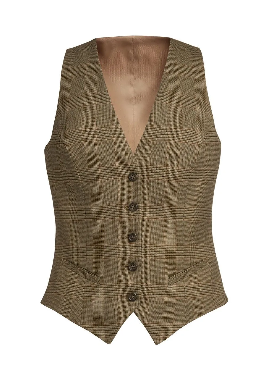 Olivia Check Waistcoat - 2363