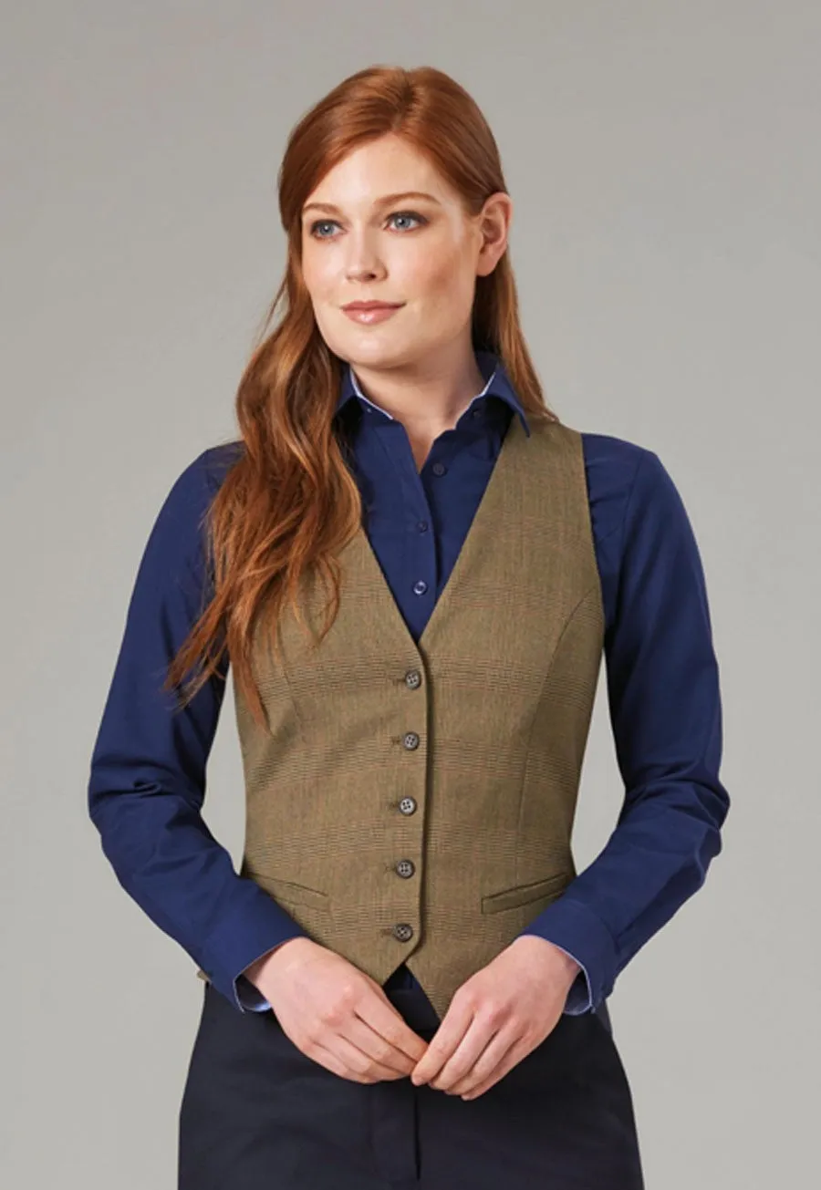 Olivia Check Waistcoat - 2363