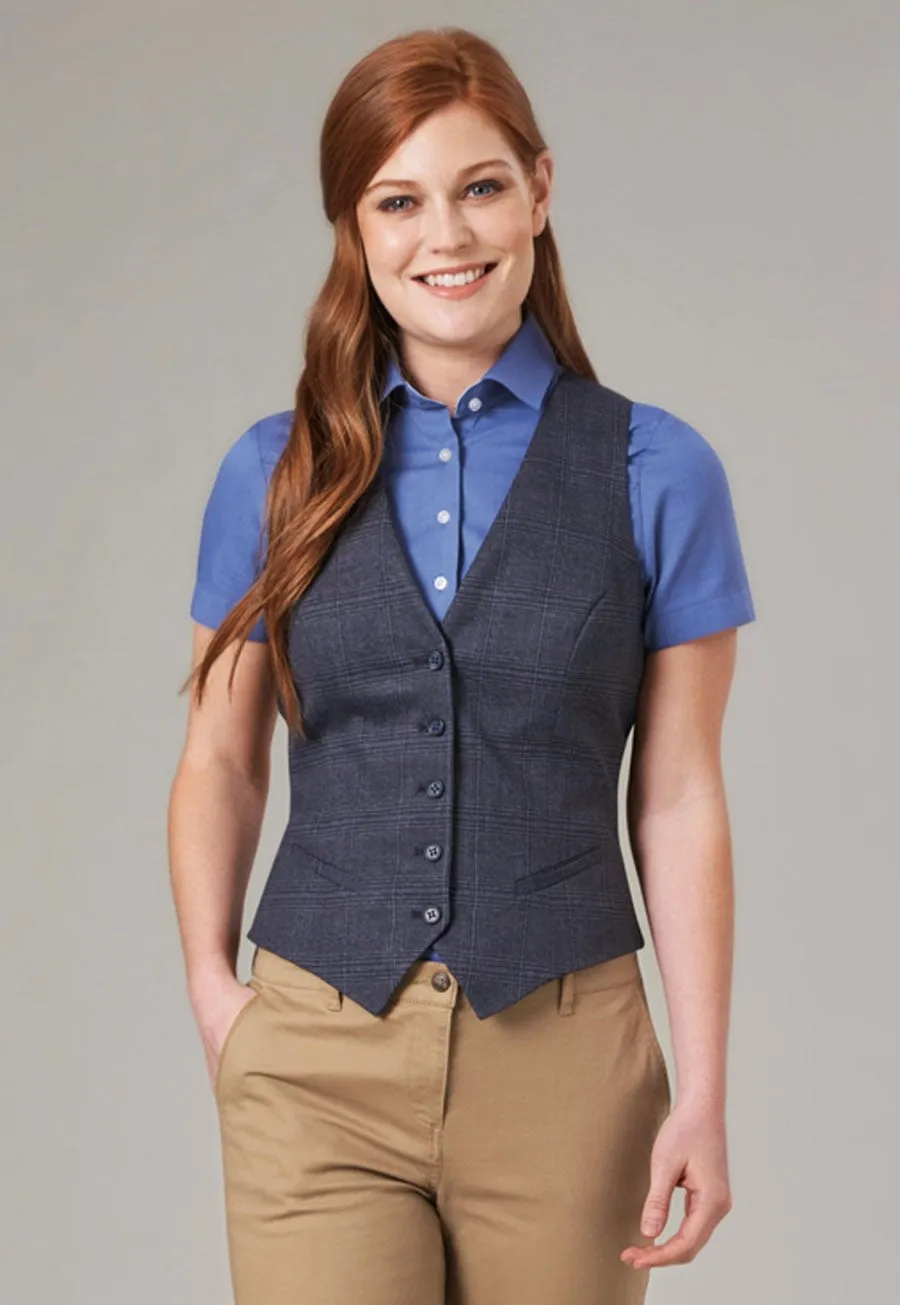 Olivia Check Waistcoat - 2363