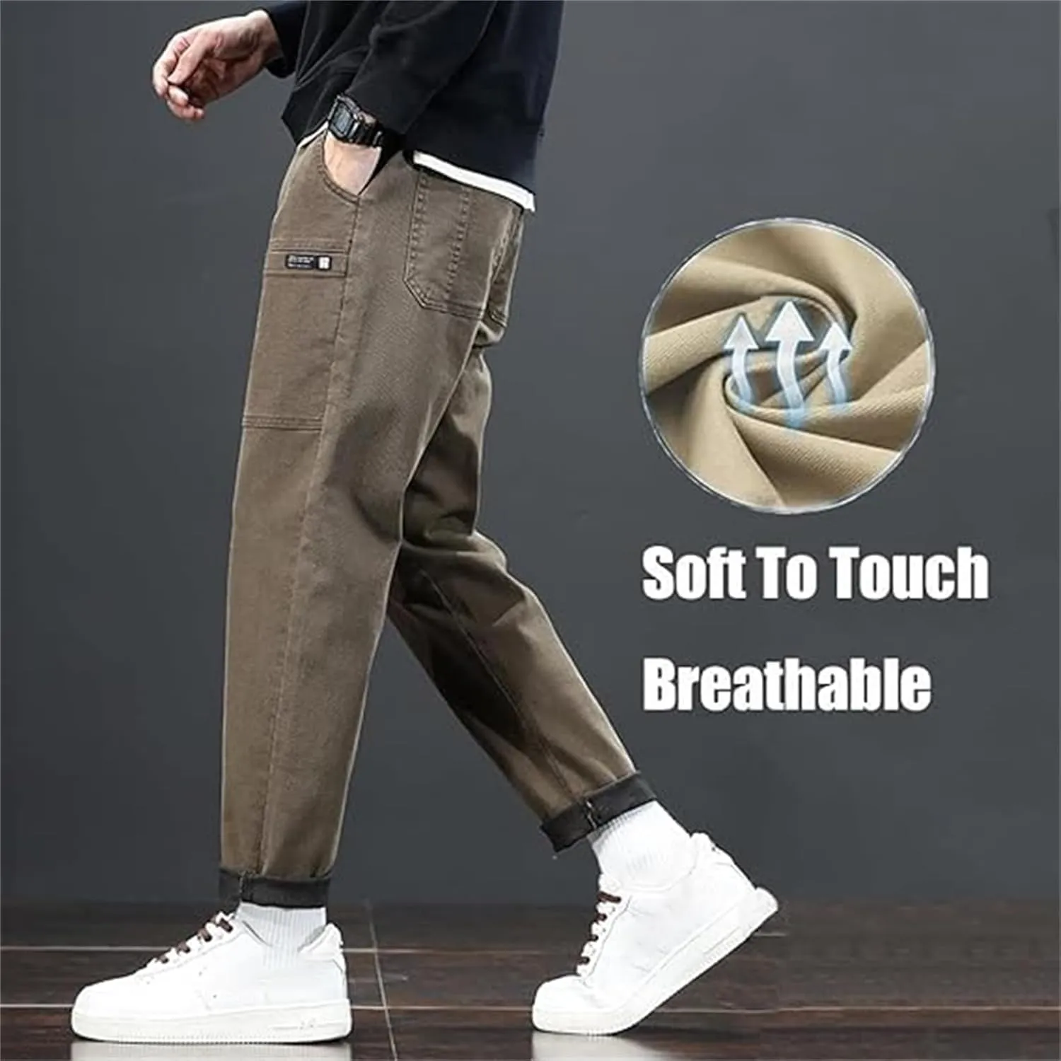 Sirmale Multipants - High Stretch Multi-Pocket Cargo Pants, Work Pants for Men, Mens Breathable Comfy Cargo Pants