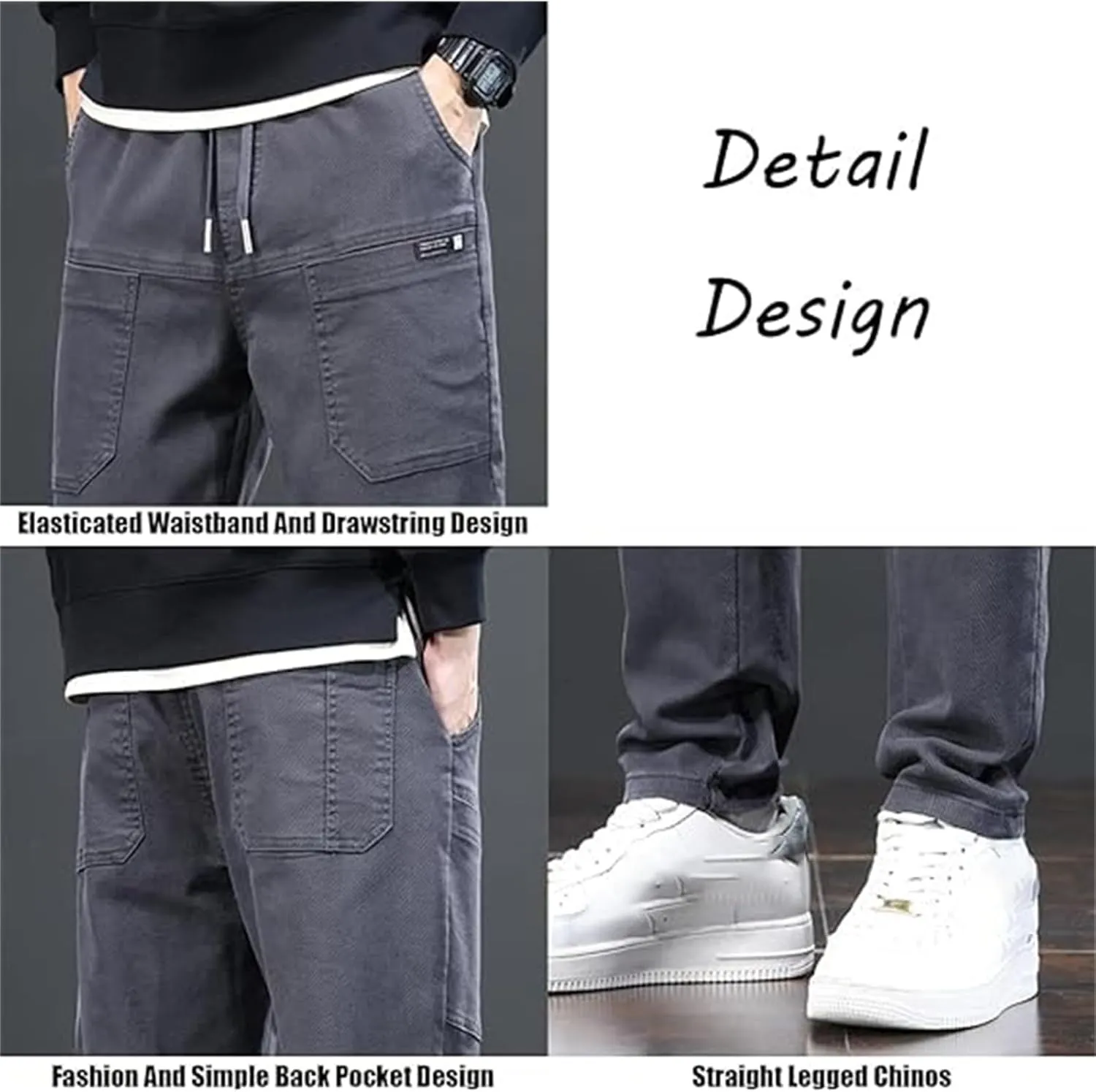 Sirmale Multipants - High Stretch Multi-Pocket Cargo Pants, Work Pants for Men, Mens Breathable Comfy Cargo Pants