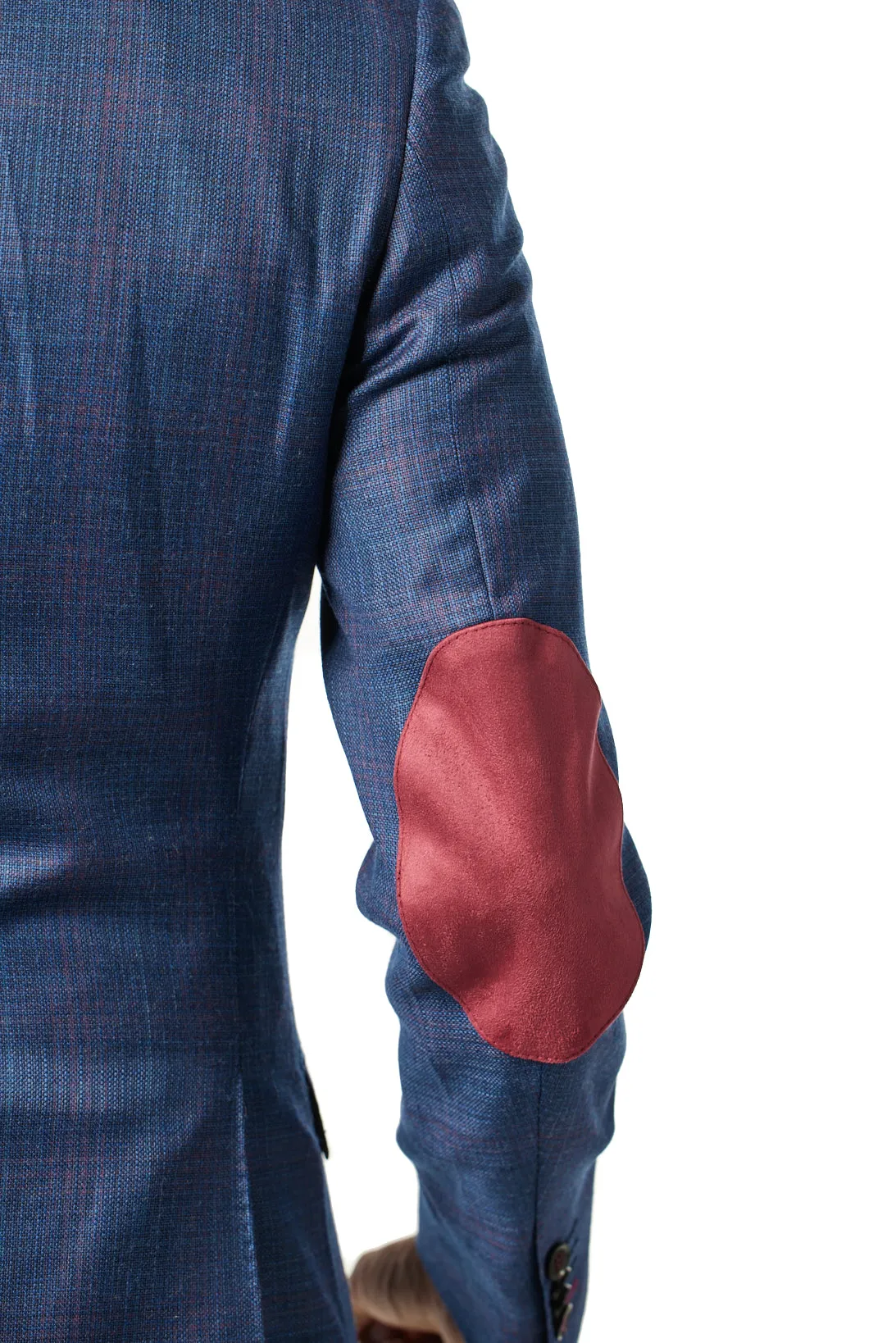 Slim Fit Blue and Lavender Hopweave Sport Jacket  GB-SJ-347