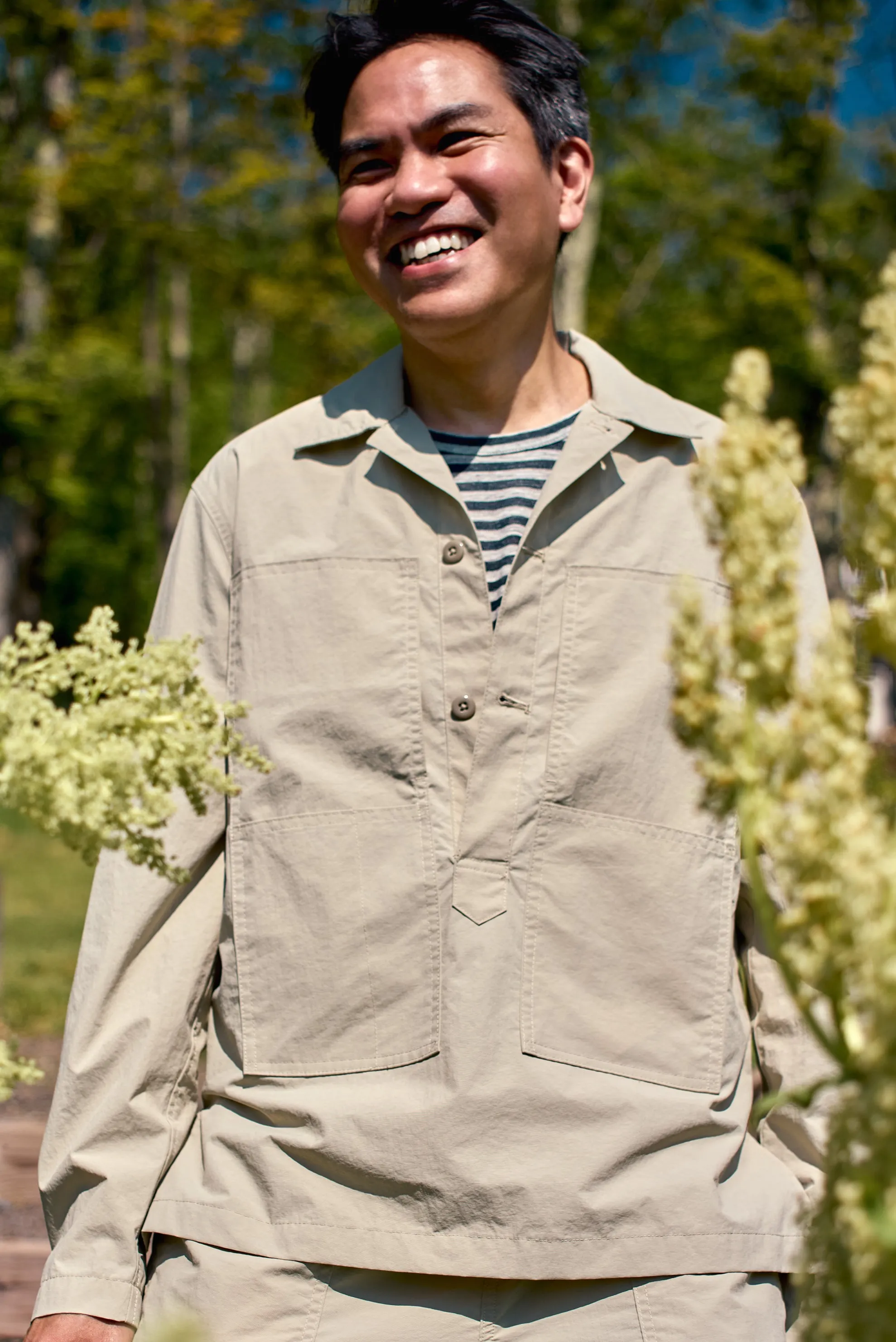 Todd Snyder X Gardenheir Nylon Garden Smock