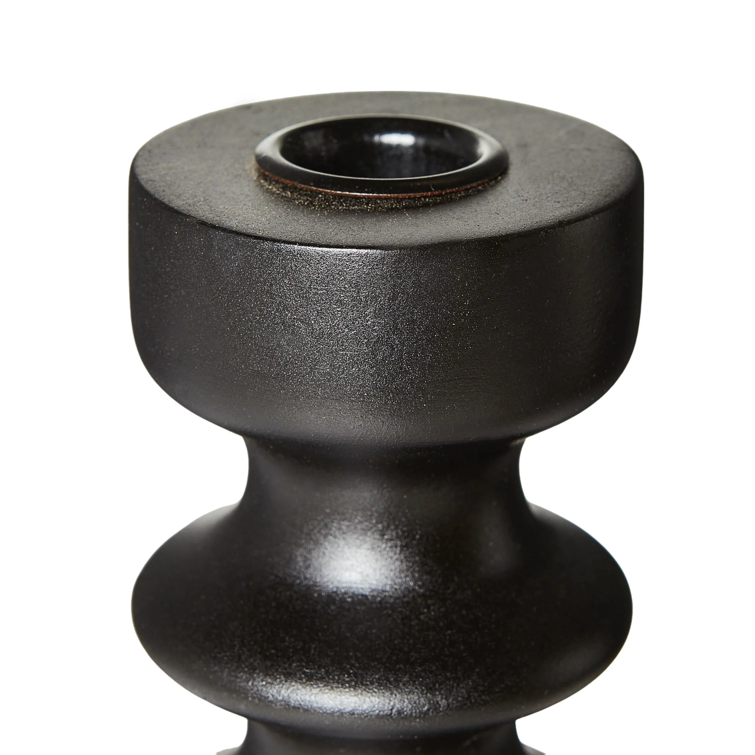 Wanda Black Candleholder Small 20x8x8cm