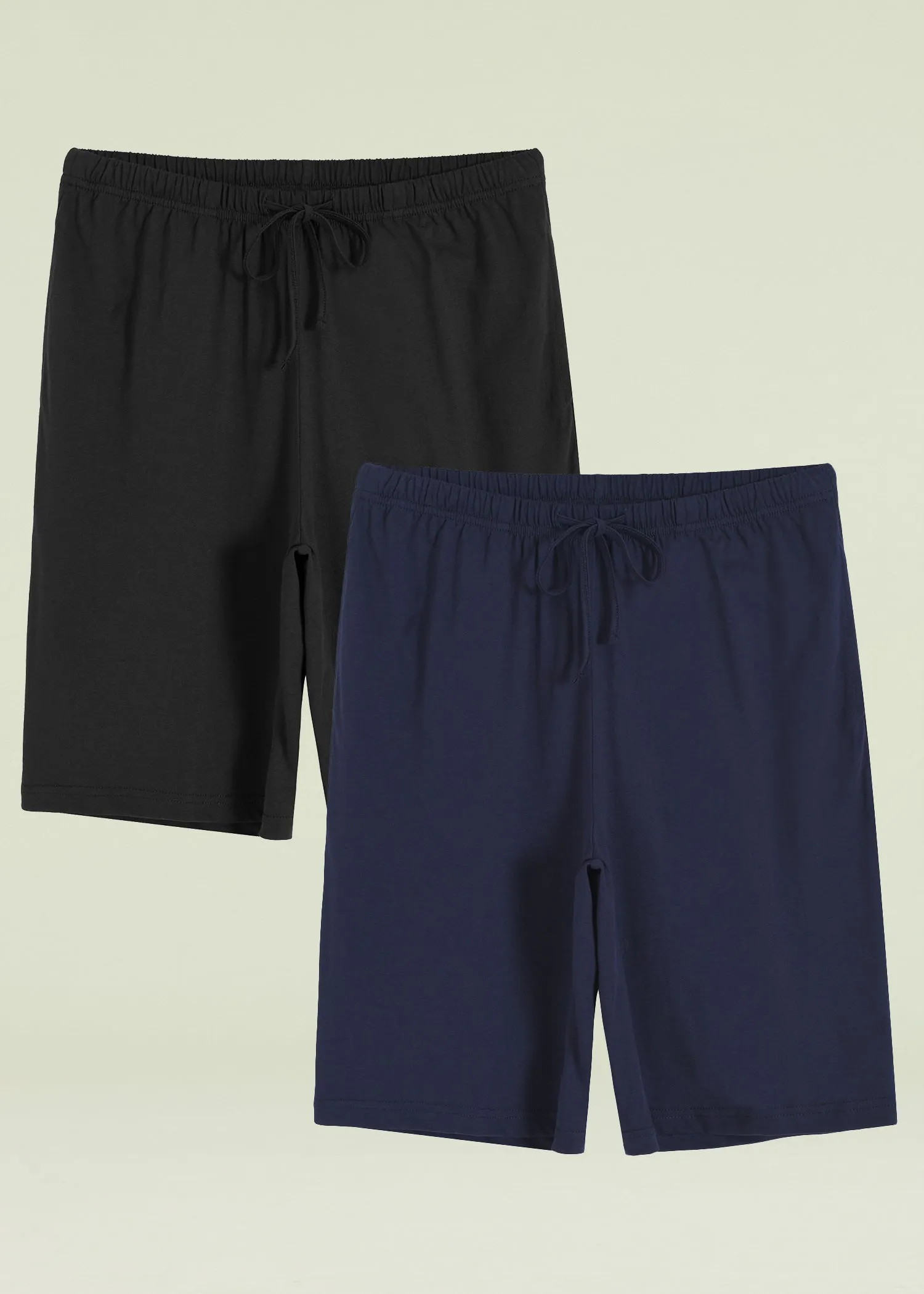 Women's Cotton Pajama Shorts Soft Bermuda Sleep Shorts